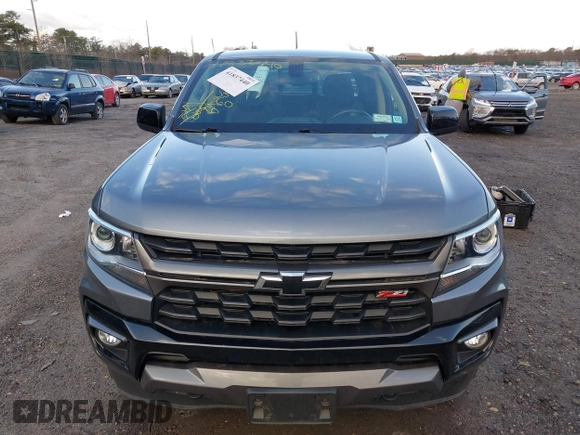 2021 Chevrolet Colorado 4WD Z71 with VIN 1GCGTDEN0M1289754, listed as a IAAI auction lot 41837440 with 30,923 mi miles and . Bid and sale history available at DreamBid. Image 12.