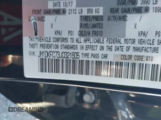 2018 Mazda CX-3 Touring z VIN JM1DKFC73J0321605, wystawiony jako IAAI lot #42355269 z przebiegiem 40 053 mil mil oraz . Historia ofert i sprzedaży dostępna na DreamBid. Obrazek 9.