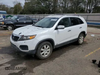 2011 Kia Sorento LX with VIN 5XYKTDA29BG108668, listed as a Copart auction lot 48973155 with 197,756 mi miles and Clean Title. Bid and sale history available at carsss.com. Image 1.