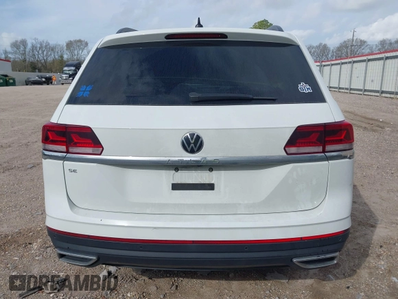 2023 Volkswagen Atlas SE with VIN 1V2WP2CA1PC514131, listed as a IAAI auction lot 41730209 with 37,277 mi miles and . Bid and sale history available at DreamBid. Image 16.
