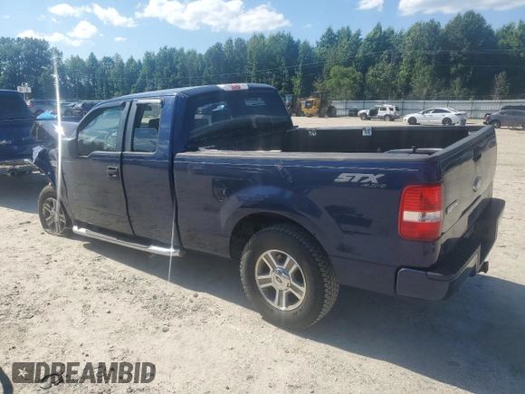 2008 Ford F-150 STX with VIN 1FTRX14W48FB67767, listed as a Copart auction lot 61669515 with Not provided miles and Salvage title. Bid and sale history available at DreamBid. Image 2.