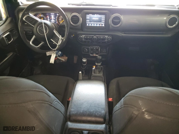 2018 Jeep Wrangler Unlimited Sahara with VIN 1C4HJXEGXJW313893, listed as a Copart auction lot 49895945 with 113,480 mi miles and Salvage Title. Bid and sale history available at carsss.com. Image 8.