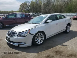 2016 Buick LaCrosse Premium I with VIN 1G4GD5G31GF101888, listed as a Copart auction lot 53879455 with 47,816 mi miles and Salvage title. Bid and sale history available at DreamBid. Image 1.