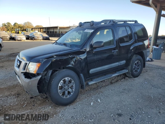 2014 Nissan Xterra X with VIN 5N1AN0NW9EN812437, listed as a Copart auction lot 83905504 with 118,805 mi miles and Salvage Title. Bid and sale history available at DreamBid. Image 1.