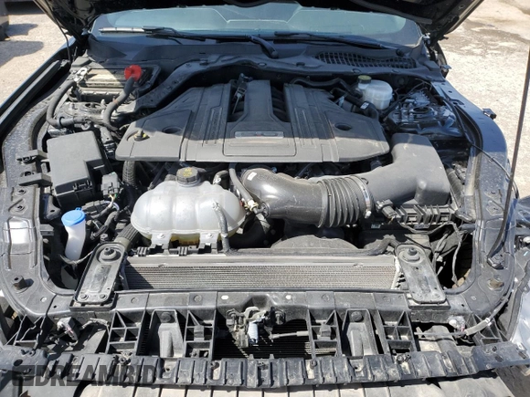2023 Ford Mustang GT with VIN 1FA6P8CF9P5305892, listed as a Copart auction lot 57672435 with 45,065 mi miles and Salvage title. Bid and sale history available at DreamBid. Image 11.