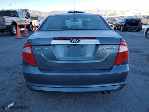 2011 Ford Fusion Hybrid with VIN 3FADP0L3XBR128421, listed as a Copart auction lot 78021664 with 165,595 mi miles and Salvage Title. Bid and sale history available at carsss.com. Image 6.