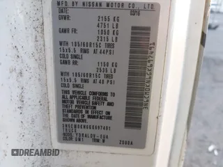 2016 Nissan NV200 S z VIN 3N6CM0KN6GK697491, wystawiony jako IAAI lot #41313863 z przebiegiem 156 838 mil mil oraz . Historia ofert i sprzedaży dostępna na DreamBid. Obrazek 9.