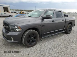 2019 Ram 1500 Tradesman z VIN 1C6RR7KT8KS502282, wystawiony jako Copart lot #51732885 z przebiegiem 34 788 mil mil oraz Szkoda całkowita • Salvage title. Historia ofert i sprzedaży dostępna na DreamBid. Obrazek 1.
