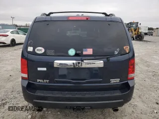 2011 Honda Pilot Touring with VIN 5FNYF4H96BB077391, listed as a Copart auction lot 41520315 with 196,291 mi miles and Salvage Title. Bid and sale history available at DreamBid. Image 6.