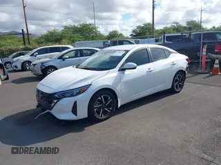 2024 Nissan Sentra SV with VIN 3N1AB8CV8RY320967, listed as a IAAI auction lot 42088012 with 8,863 mi miles and . Bid and sale history available at DreamBid. Image 18.