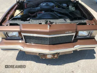 1978 Chevrolet Monte Carlo with VIN 1Z37U81479578, listed as a Copart auction lot 63252805 with 68,608 mi miles and Clean title. Bid and sale history available at DreamBid. Image 11.