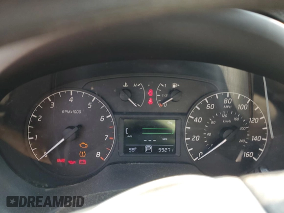 2016 Nissan Sentra SV with VIN 3N1AB7AP1GY310843, listed as a Copart auction lot 54863005 with 99,271 mi miles and Clean Title. Bid and sale history available at DreamBid. Image 9.