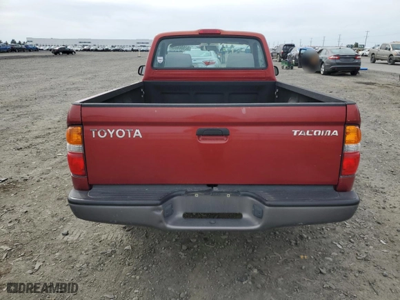 2002 Toyota Tacoma with VIN 5TENL42N42Z092794, listed as a Copart auction lot 52800605 with 90,941 mi miles and Salvage Title. Bid and sale history available at carsss.com. Image 6.