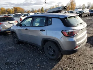 2017 Jeep Compass Sport with VIN 3C4NJCAB6HT647621, listed as a Copart auction lot 80497284 with 96,086 mi miles and Salvage Title. Bid and sale history available at carsss.com. Image 2.
