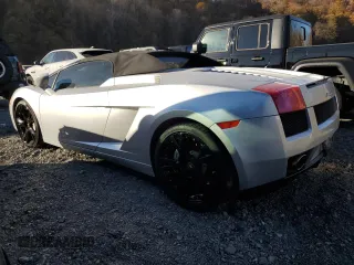 2007 Lamborghini Gallardo z VIN ZHWGU22T57LA05137, wystawiony jako Copart lot #78841294 z przebiegiem 5504 mil mil oraz Szkody całkowita. Historia ofert i sprzedaży dostępna na DreamBid. Obrazek 2.
