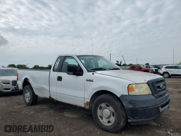 2007 Ford F-150 XL with VIN 1FTRF12247NA15687, listed as a Copart auction lot 57956945 with 303,421 mi miles and Clean title. Bid and sale history available at DreamBid. Image 4.