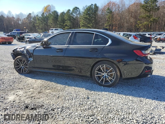 2019 BMW 3 Series 330i with VIN WBA5R1C50KAK10701, listed as a Copart auction lot 83441694 with 69,076 mi miles and Salvage Title. Bid and sale history available at carsss.com. Image 2.