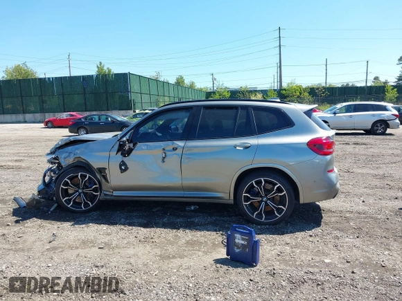 2021 BMW X3 M with VIN 5YMTS0C01M9G99914, listed as a IAAI auction lot 42190720 with 42,917 mi miles and . Bid and sale history available at DreamBid. Image 13.