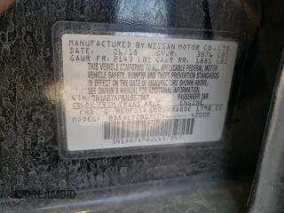 2018 Nissan Sentra SV z VIN 3N1AB7AP8JL657347, wystawiony jako Copart lot #47239325 z przebiegiem Nie podano mil oraz Szkoda całkowita • Salvage title. Historia ofert i sprzedaży dostępna na DreamBid. Obrazek 13.