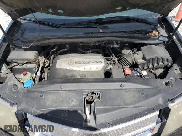 2007 Acura MDX Tech Pkg with VIN 2HNYD28337H550925, listed as a Copart auction lot 49714175 with 149,916 mi miles and Salvage Title. Bid and sale history available at carsss.com. Image 12.