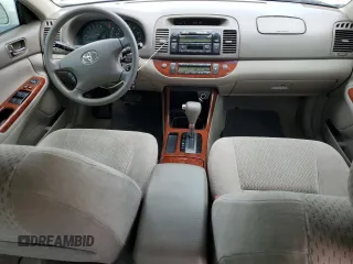 2003 Toyota Camry LE with VIN 4T1BE32K03U237235, listed as a Copart auction lot 55101425 with 114,830 mi miles and Salvage Title. Bid and sale history available at DreamBid. Image 8.