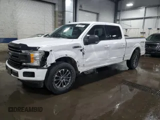 2020 Ford F-150 XL with VIN 1FTFW1E50LKE75868, listed as a Copart auction lot 58371005 with 55,112 mi miles and Salvage title. Bid and sale history available at DreamBid. Image 1.