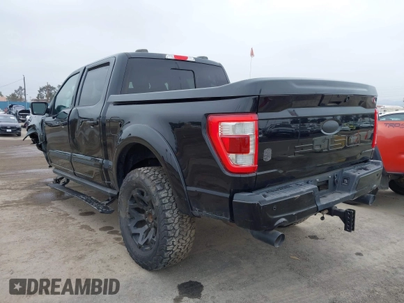 2021 Ford F-150 XL with VIN 1FTFW1E50MKF07932, listed as a IAAI auction lot 41286986 with 14,721 mi miles. Bid and sale history available at carsss.com. Image 3.