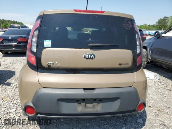 2014 Kia Soul with VIN KNDJN2A24E7078670, listed as a Copart auction lot 52624465 with 96,008 mi miles and Salvage Title. Bid and sale history available at carsss.com. Image 6.
