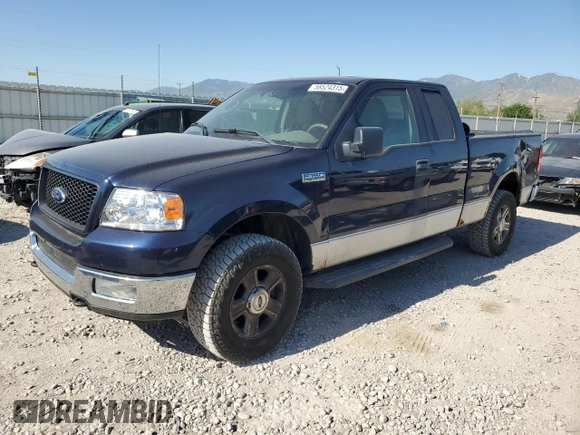 2005 Ford F-150 XLT с VIN 1FTPX14535NB64472, выставлен на аукционе Copart как лот 58524315 с пробегом 210 184 миль миль и Чистый • Clean title. История ставок и продаж доступна на DreamBid. Изображение 1.