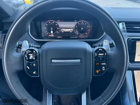 2019 Land Rover Range Rover Sport HST with VIN SALWS2SU9KA870223, listed as a Copart auction lot 81977594 with 110,867 mi miles and Clean Title. Bid and sale history available at carsss.com. Image 8.