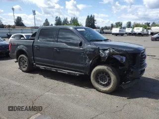 2017 Ford F-150 XL with VIN 1FTEW1EF3HKC24533, listed as a Copart auction lot 54157755 with 152,029 mi miles and Clean Title. Bid and sale history available at carsss.com. Image 4.