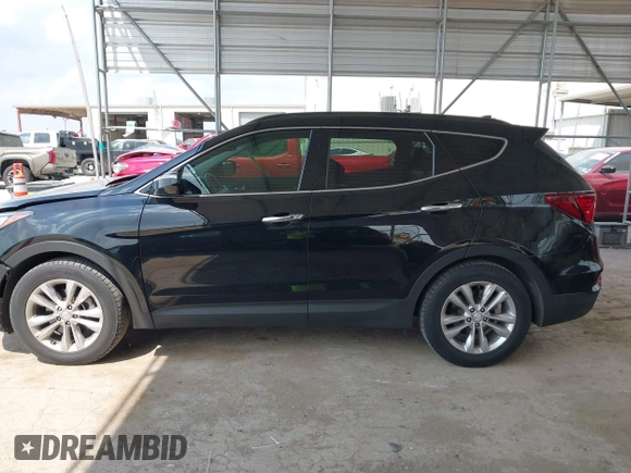 2018 Hyundai Santa Fe 2.0T with VIN 5XYZU4LA9JG536741, listed as a IAAI auction lot 42160866 with 86,356 mi miles and . Bid and sale history available at DreamBid. Image 14.