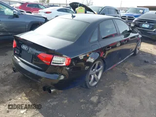 2012 Audi S4 Prestige with VIN WAUKGAFL4CA039164, listed as a IAAI auction lot 41073037 with 90,116 mi miles. Bid and sale history available at carsss.com. Image 4.