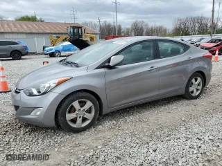2012 Hyundai Elantra GLS with VIN KMHDH4AE3CU284809, listed as a Copart auction lot 52688265 with 98,504 mi miles and Salvage Title. Bid and sale history available at carsss.com. Image 1.