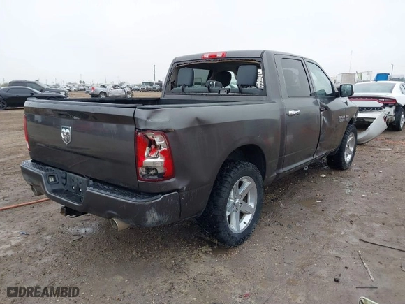 2014 Ram 1500 Express with VIN 3C6RR6KT6EG254720, listed as a IAAI auction lot 41408048 with 117,682 mi miles. Bid and sale history available at carsss.com. Image 4.