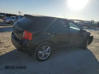 2014 Ford Edge SEL with VIN 2FMDK3JC9EBA29598, listed as a Copart auction lot 43772585 with 110,162 mi miles and Salvage Title. Bid and sale history available at carsss.com. Image 3.