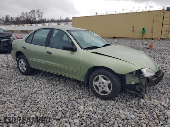 2002 Chevrolet Cavalier with VIN 1G1JC524727177110, listed as a Copart auction lot 80870344 with 109,034 mi miles and Salvage Title. Bid and sale history available at carsss.com. Image 4.