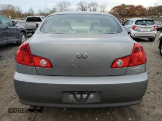 2006 Infiniti G35 with VIN JNKCV51F86M617306, listed as a Copart auction lot 78437824 with 121,759 mi miles and Clean Title. Bid and sale history available at DreamBid. Image 6.