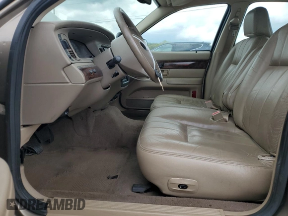 2004 Mercury Grand Marquis LS Premium z VIN 2MEFM75W14X689346, wystawiony jako Copart lot #52676325 z przebiegiem 127 676 mil mil oraz Szkoda całkowita • Salvage title. Historia ofert i sprzedaży dostępna na DreamBid. Obrazek 7.
