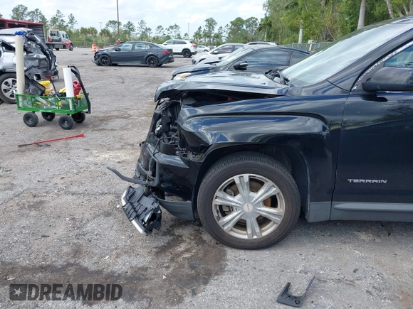 2017 GMC Terrain SLE with VIN 2GKALMEK8H6157764, listed as a IAAI auction lot 41879423 with 95,745 mi miles. Bid and sale history available at carsss.com. Image 18.