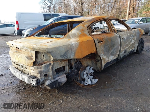 2022 Dodge Charger SXT with VIN 2C3CDXBG1NH166443, listed as a IAAI auction lot 41488607 with Not Provided miles and . Bid and sale history available at DreamBid. Image 4.