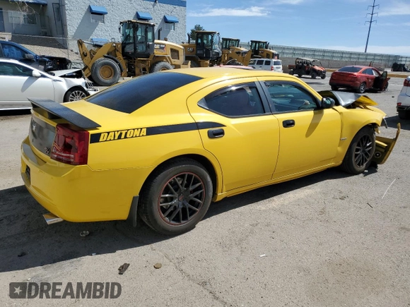 2006 Dodge Charger R/T with VIN 2B3KA53H56H385386, listed as a Copart auction lot 49863015 with 94,512 mi miles and Salvage Title. Bid and sale history available at carsss.com. Image 3.
