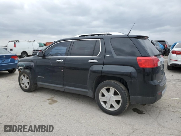 2010 GMC Terrain SLT-2 with VIN 2CTALHEW1A6361967, listed as a Copart auction lot 47027274 with 115,612 mi miles and Salvage Title. Bid and sale history available at carsss.com. Image 2.