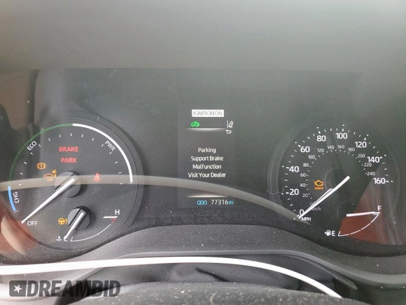2021 Toyota Sienna XSE with VIN 5TDDRKECXMS011869, listed as a Copart auction lot 60333135 with 77,316 mi miles and Salvage title. Bid and sale history available at DreamBid. Image 9.