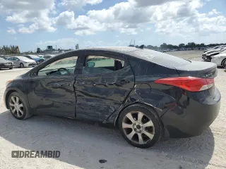2013 Hyundai Elantra Limited with VIN KMHDH4AE4DU690826, listed as a Copart auction lot 55066595 with 75,059 mi miles and Salvage Title. Bid and sale history available at DreamBid. Image 2.