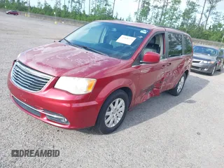 2014 Chrysler Town & Country Touring with VIN 2C4RC1BGXER218474, listed as a IAAI auction lot 42008374 with 72,686 mi miles. Bid and sale history available at carsss.com. Image 2.