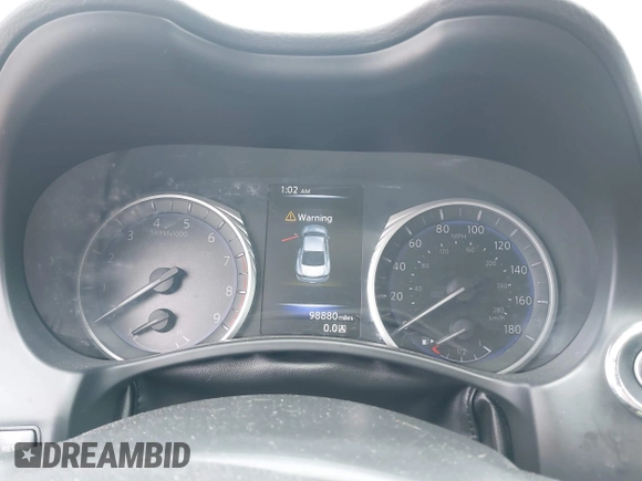 2017 Infiniti Q60 Sport with VIN JN1EV7EK2HM363661, listed as a IAAI auction lot 42016045 with 98,880 mi miles and . Bid and sale history available at DreamBid. Image 7.
