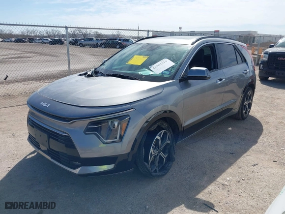 2024 Kia Niro EX Touring with VIN KNDCR3LE0R5142697, listed as a IAAI auction lot 41783319 with 15,545 mi miles. Bid and sale history available at carsss.com. Image 17.
