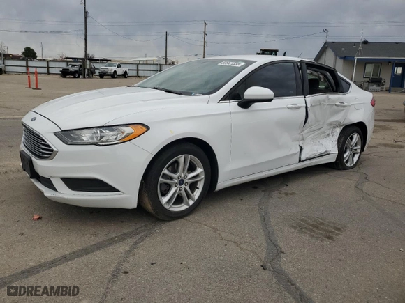 2018 Ford Fusion SE with VIN 3FA6P0H76JR156820, listed as a Copart auction lot 50941335 with 123,316 mi miles and Salvage Title. Bid and sale history available at carsss.com. Image 1.