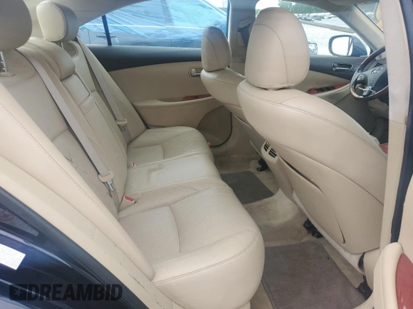 2007 Lexus ES 350 with VIN JTHBJ46G972133791, listed as a Copart auction lot 54972925 with 124,334 mi miles and Clean Title. Bid and sale history available at carsss.com. Image 10.